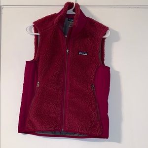 Burgundy Patagonia women’s vest